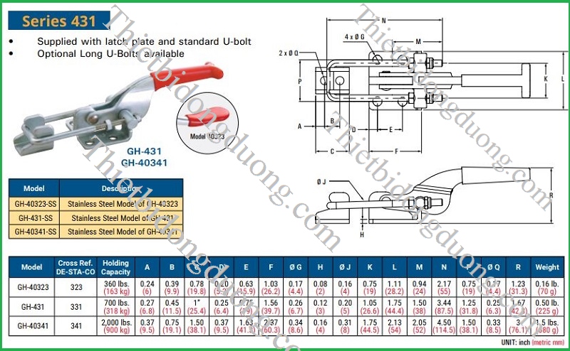 cam kẹp định vị