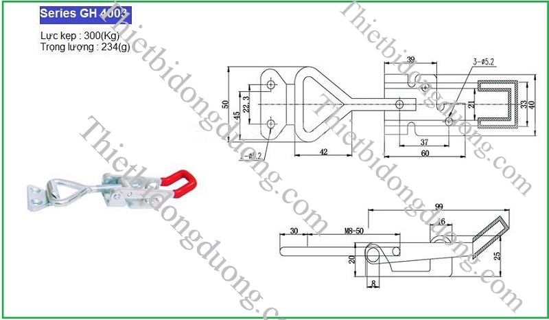 cam kẹp định vị